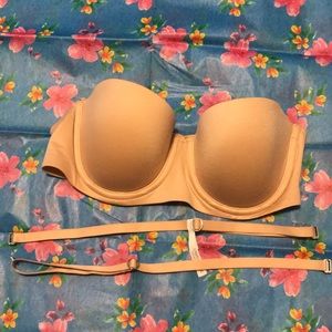 Aerie Real Sunnie Strapless Lightly Lined Bra